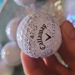 Mixed Callaway Golf Balls (11), White & Yellow